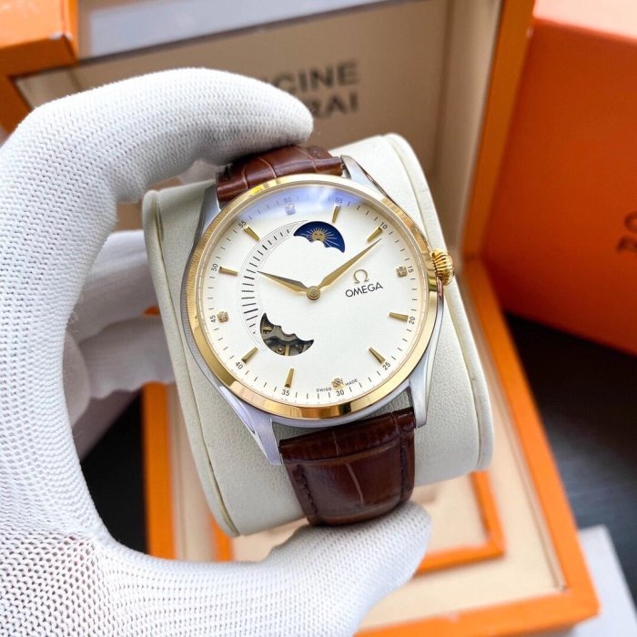 Omega Watch Luxury Brand Design Fashion Type with Original Box