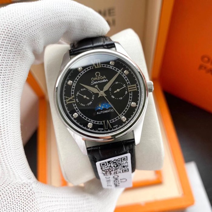 Omega Watch Luxury Brand Design Fashion Type with Original Box