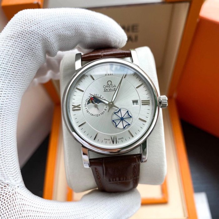 Omega Watch Luxury Brand Design Fashion Type with Original Box