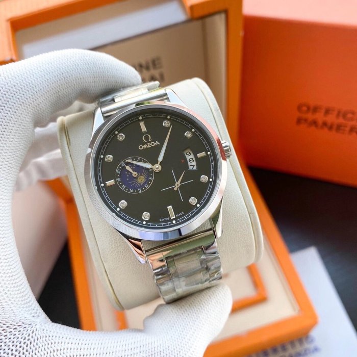 Omega Watch Luxury Brand Design Fashion Type with Original Box