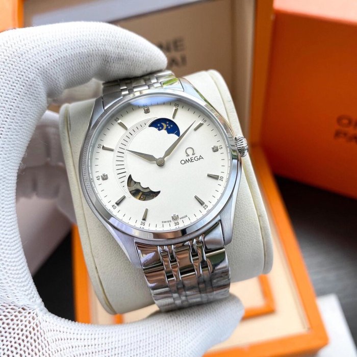 Omega Watch Luxury Brand Design Fashion Type with Original Box