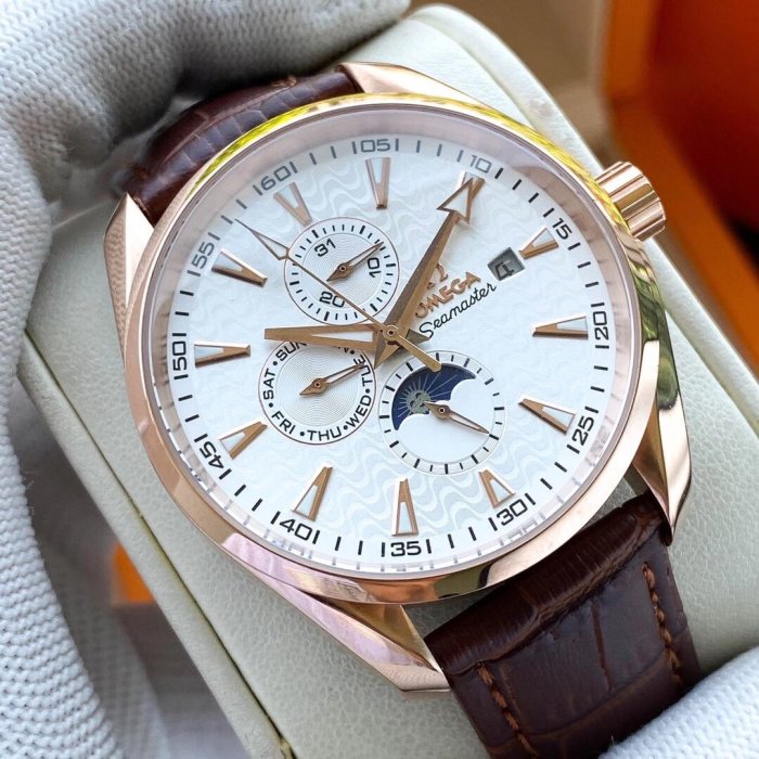 Omega Watch Luxury Brand Design Fashion Type with Original Box
