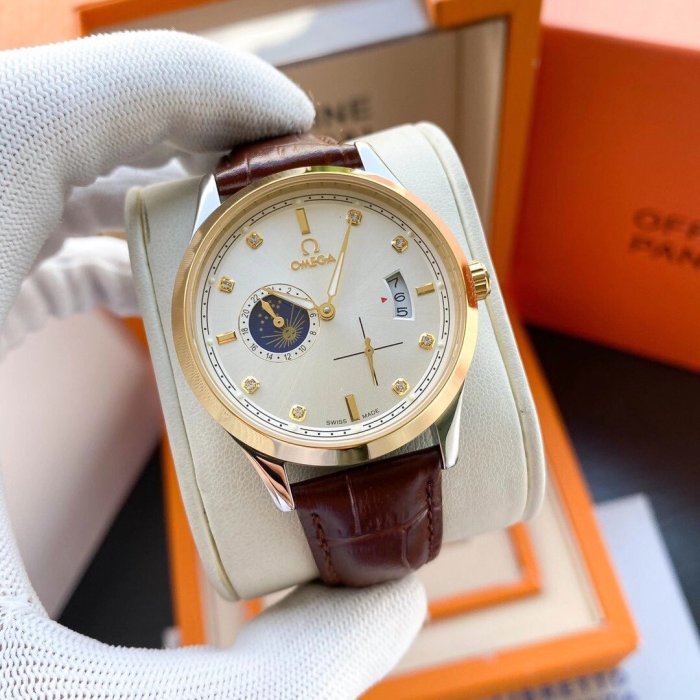 Omega Watch Luxury Brand Design Fashion Type with Original Box