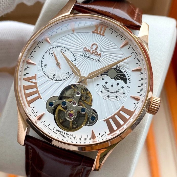 Omega Watch Luxury Brand Design Fashion Type with Original Box
