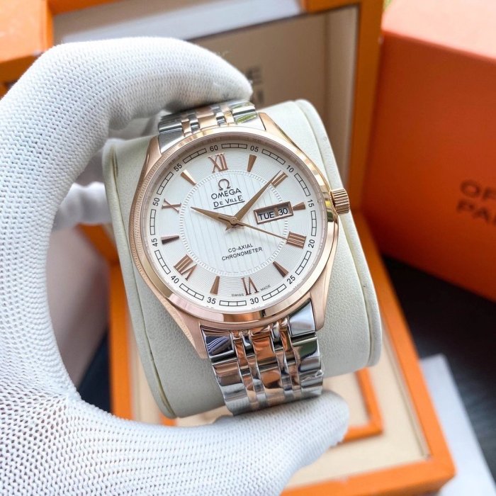 Omega Watch Luxury Brand Design Fashion Type with Original Box
