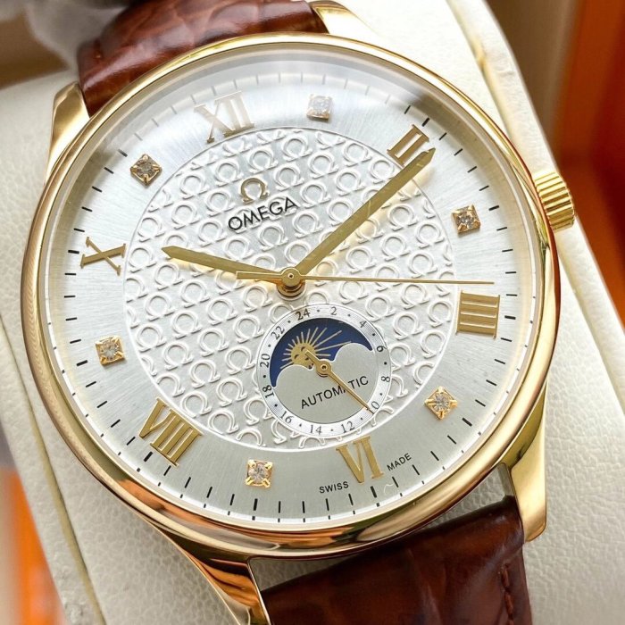 Omega Watch Luxury Brand Design Fashion Type with Original Box