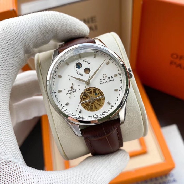 Omega Watch Luxury Brand Design Fashion Type with Original Box