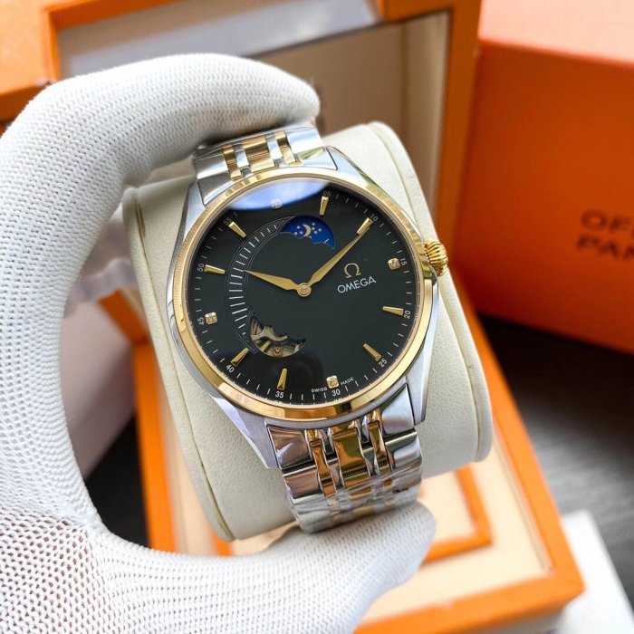 Omega Watch Luxury Brand Design Fashion Type with Original Box