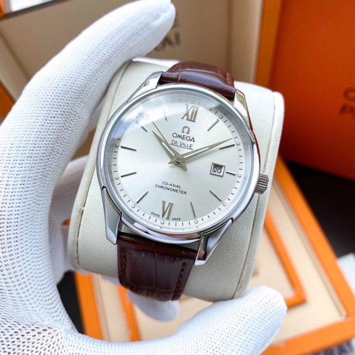 Omega Watch Luxury Brand Design Fashion Type with Original Box