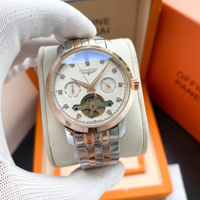 Longines Watch Luxury Brand Design Fashion Type with Original Box