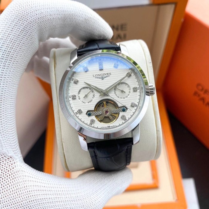 Longines Watch Luxury Brand Design Fashion Type with Original Box
