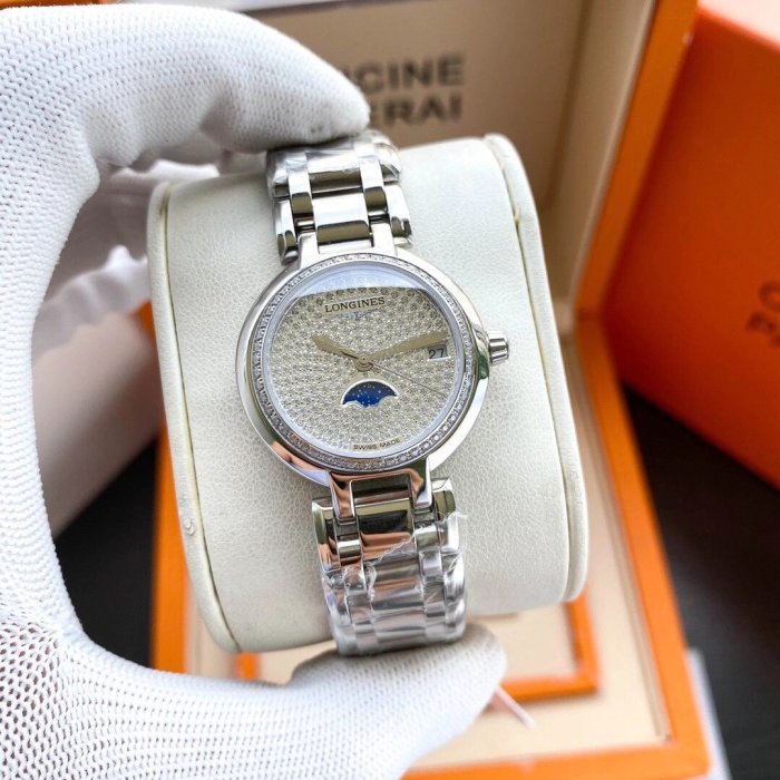 Longines Watch Luxury Brand Design Fashion Type with Original Box