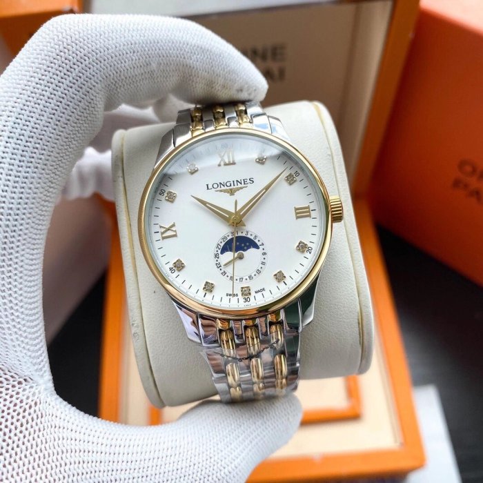 Longines Watch Luxury Brand Design Fashion Type with Original Box