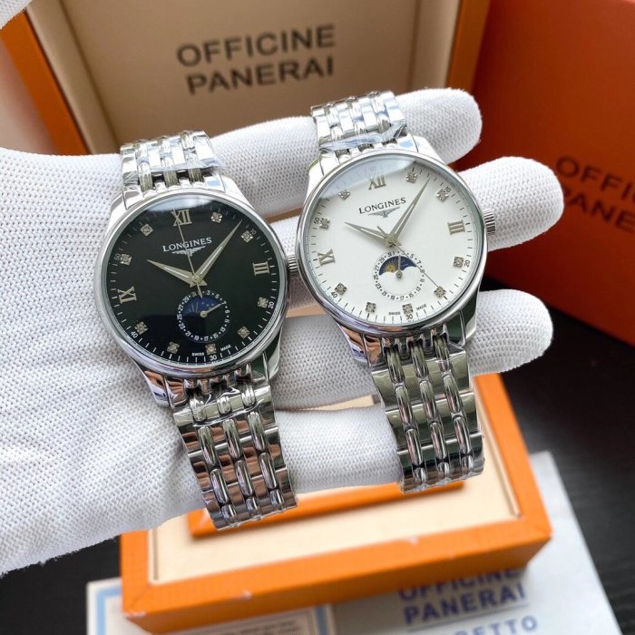 Longines Watch Luxury Brand Design Fashion Type with Original Box