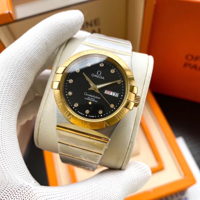 Omega Watch Luxury Brand Design Fashion Type with Original Box
