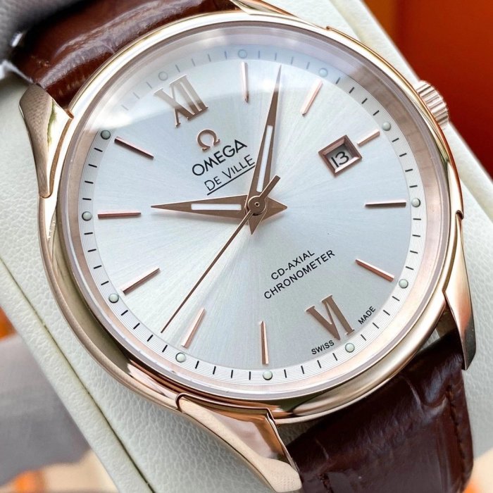 Omega Watch Luxury Brand Design Fashion Type with Original Box
