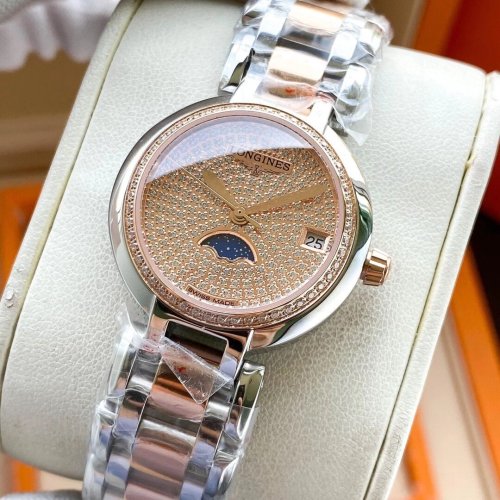 Longines Watch Luxury Brand Design Fashion Type with Original Box