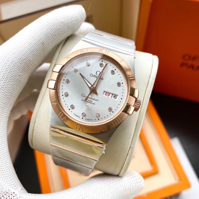Omega Watch Luxury Brand Design Fashion Type with Original Box