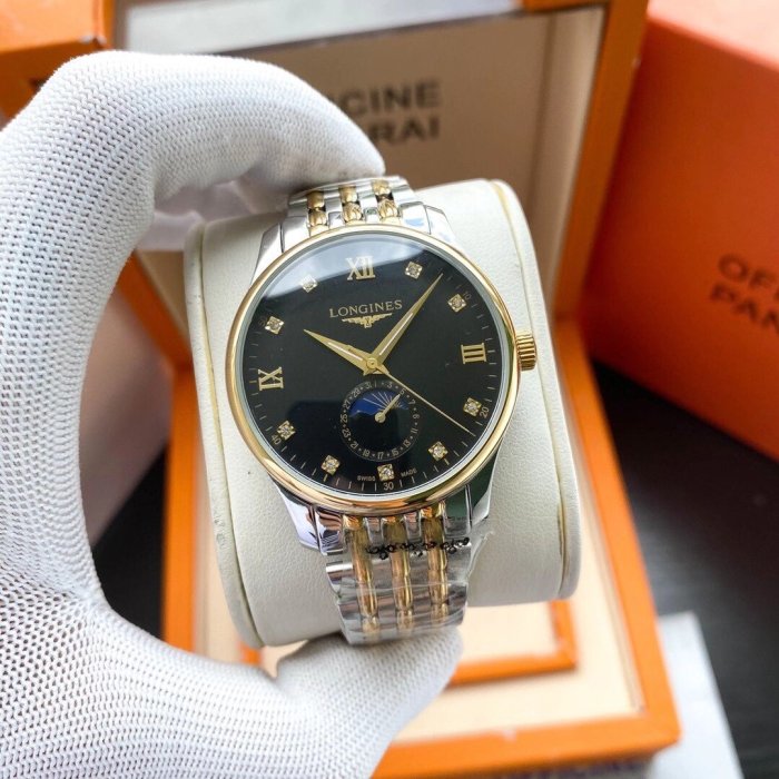 Longines Watch Luxury Brand Design Fashion Type with Original Box
