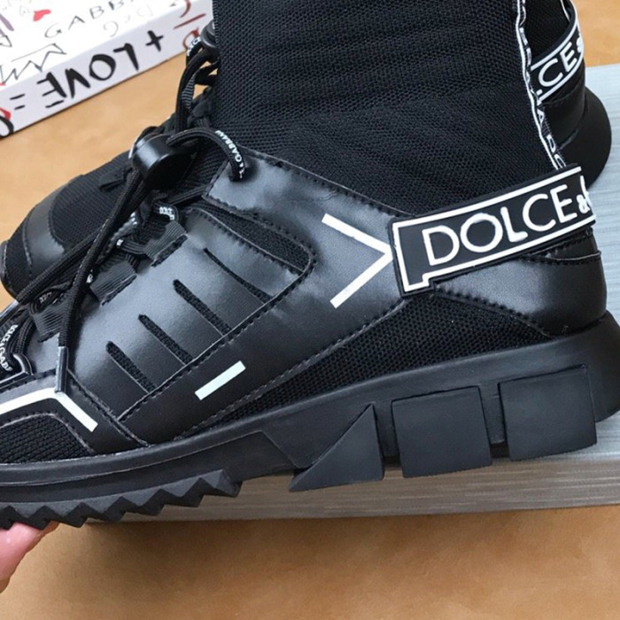 Dolce&Gabbana Men Shoes Breathable Luxury Sorrento High-Top Trekking Sneakers CS1719AA90889690