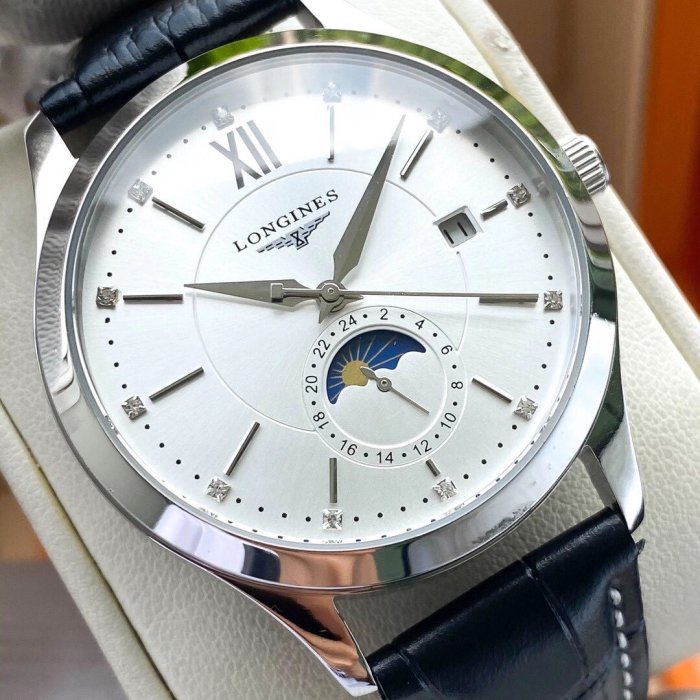 Longines Watch Luxury Brand Design Fashion Type with Original Box