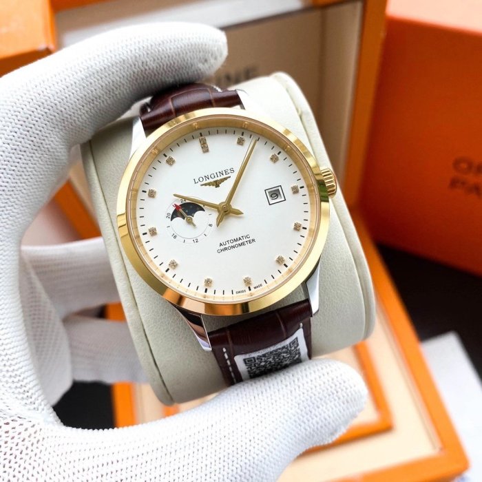 Longines Watch Luxury Brand Design Fashion Type with Original Box