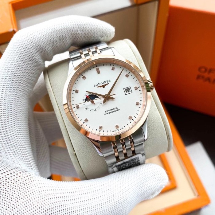 Longines Watch Luxury Brand Design Fashion Type with Original Box