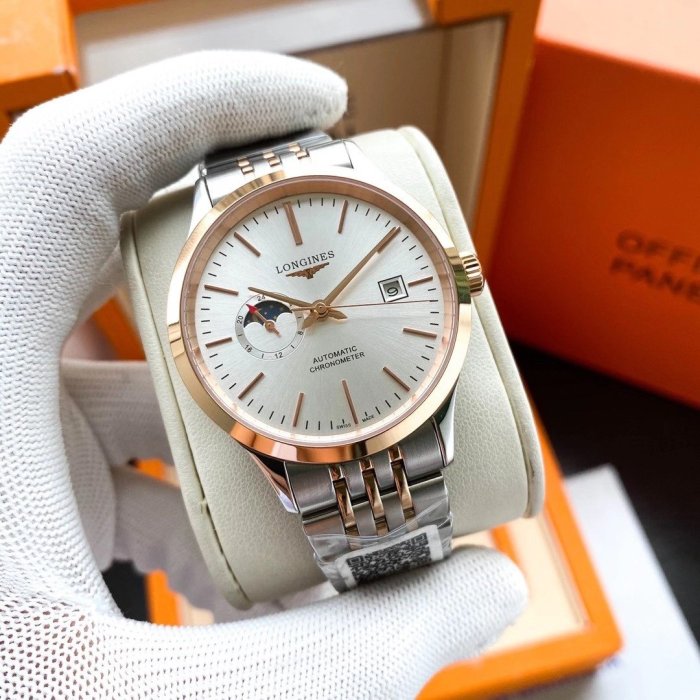 Longines Watch Luxury Brand Design Fashion Type with Original Box