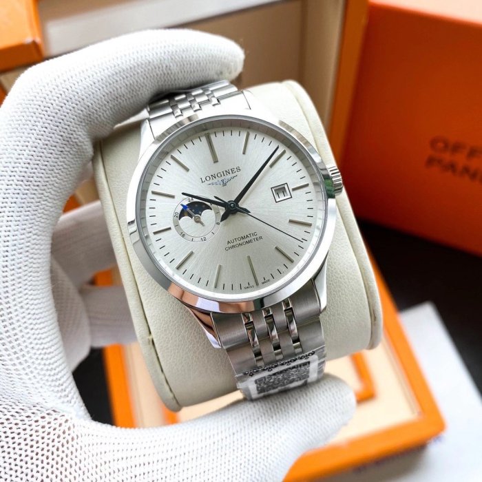Longines Watch Luxury Brand Design Fashion Type with Original Box