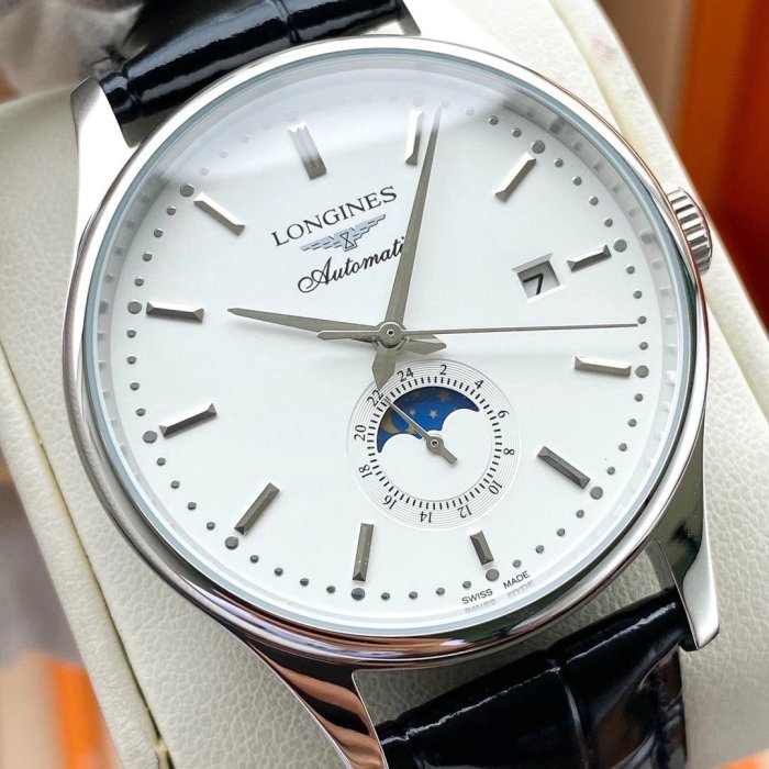Longines Watch Luxury Brand Design Fashion Type with Original Box