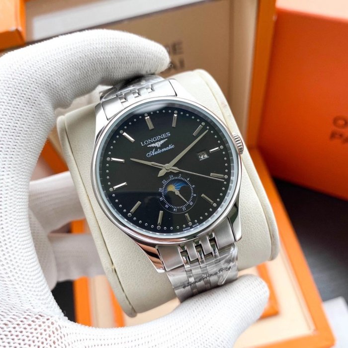Longines Watch Luxury Brand Design Fashion Type with Original Box
