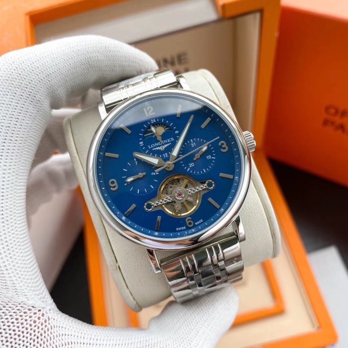 Longines Watch Luxury Brand Design Fashion Type with Original Box
