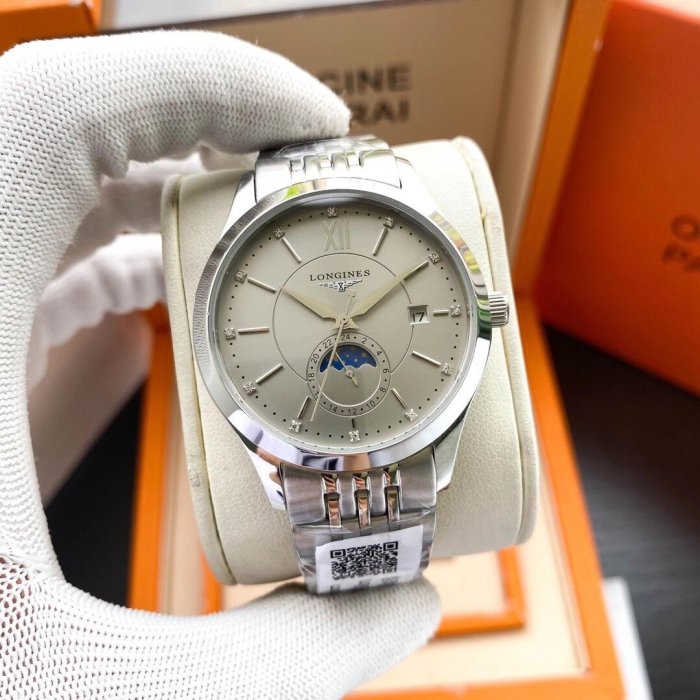 Longines Watch Luxury Brand Design Fashion Type with Original Box