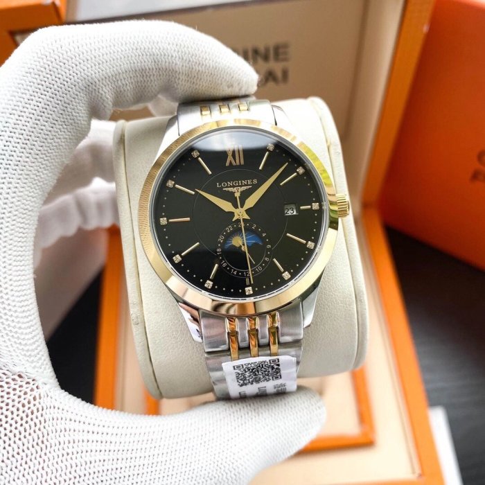 Longines Watch Luxury Brand Design Fashion Type with Original Box