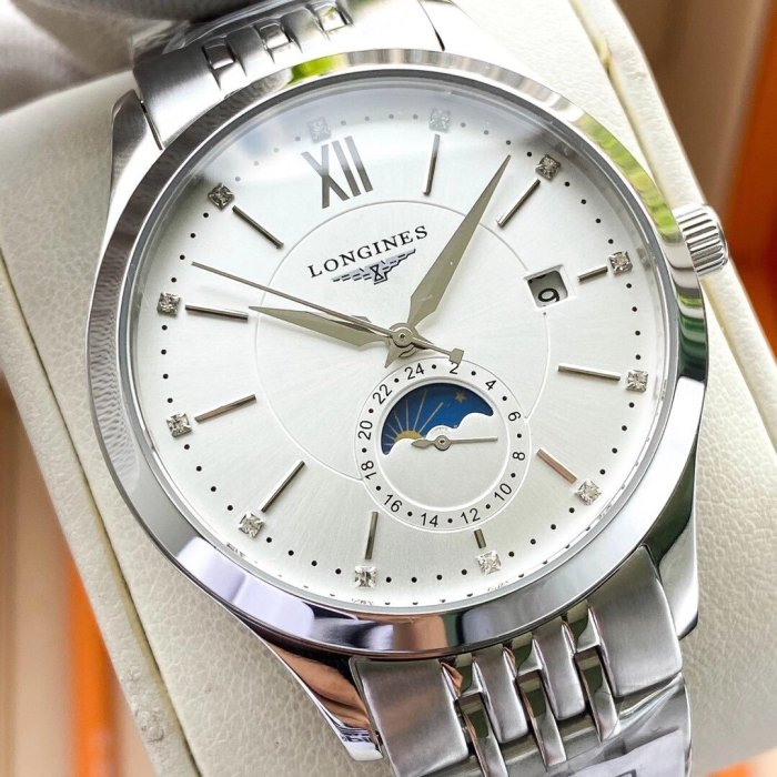 Longines Watch Luxury Brand Design Fashion Type with Original Box