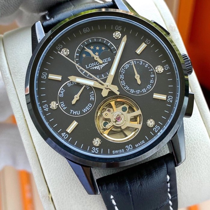 Longines Watch Luxury Brand Design Fashion Type with Original Box