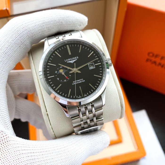 Longines Watch Luxury Brand Design Fashion Type with Original Box