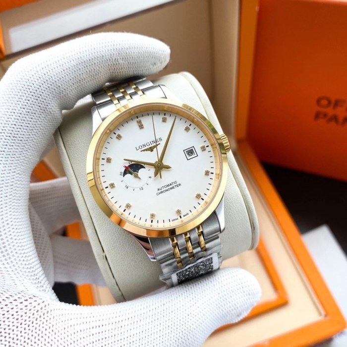 Longines Watch Luxury Brand Design Fashion Type with Original Box