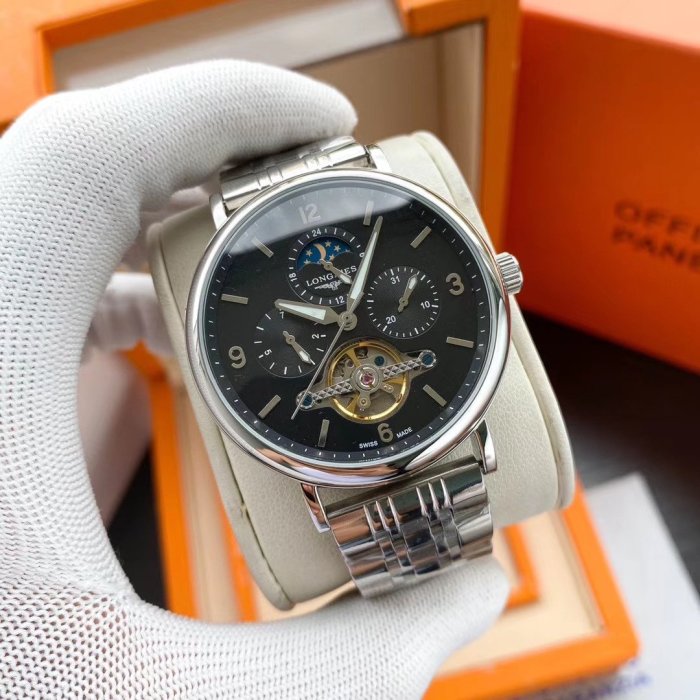 Longines Watch Luxury Brand Design Fashion Type with Original Box