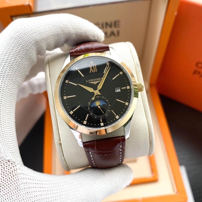 Longines Watch Luxury Brand Design Fashion Type with Original Box