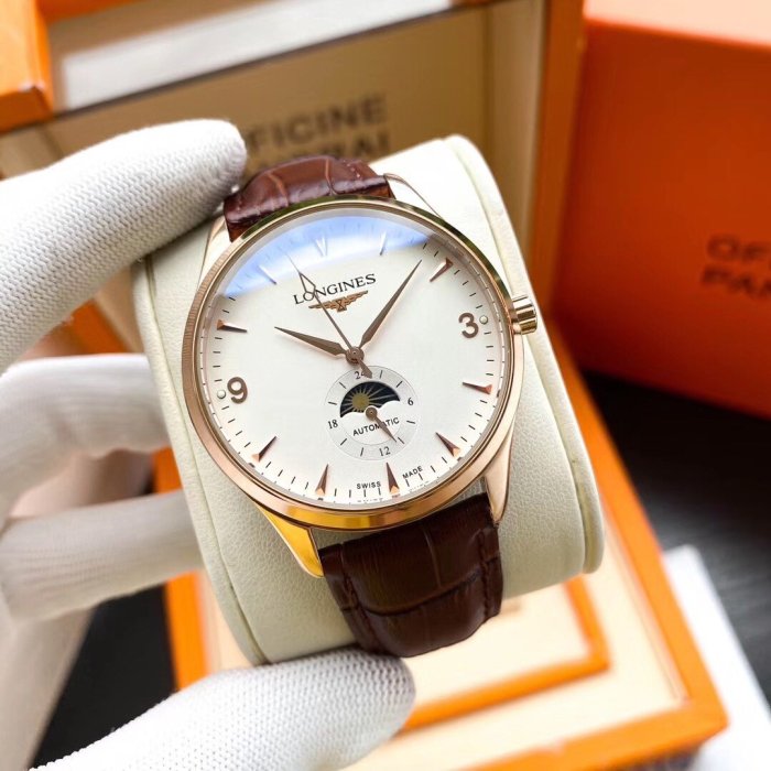 Longines Watch Luxury Brand Design Fashion Type with Original Box