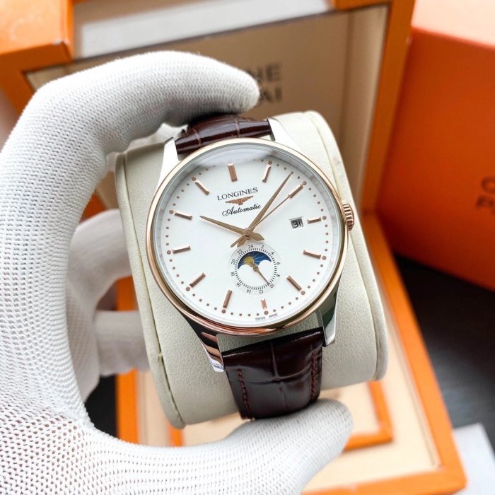 Longines Watch Luxury Brand Design Fashion Type with Original Box