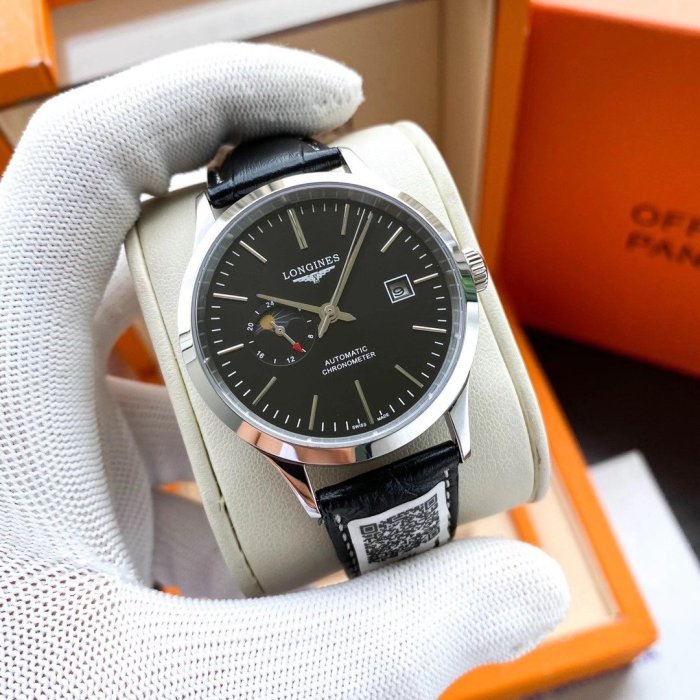 Longines Watch Luxury Brand Design Fashion Type with Original Box