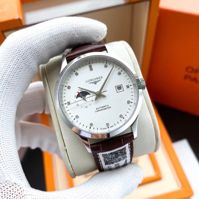Longines Watch Luxury Brand Design Fashion Type with Original Box