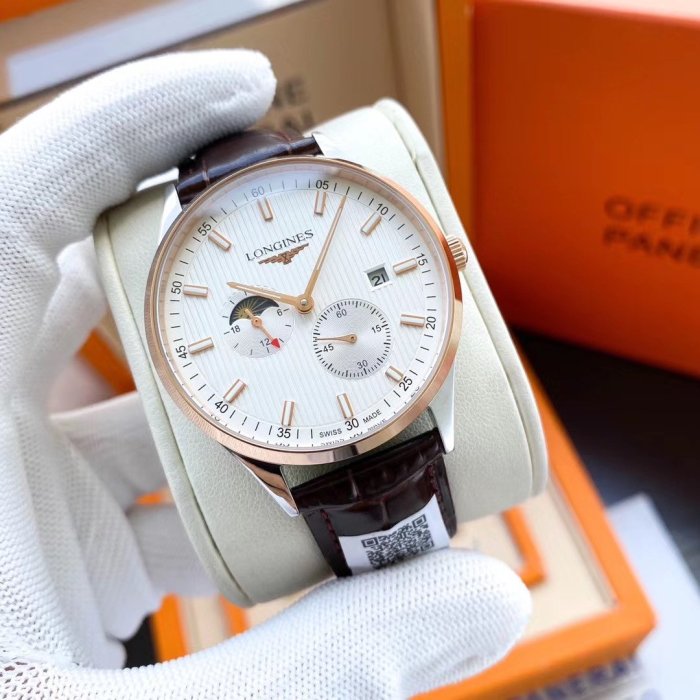 Longines Watch Luxury Brand Design Fashion Type with Original Box