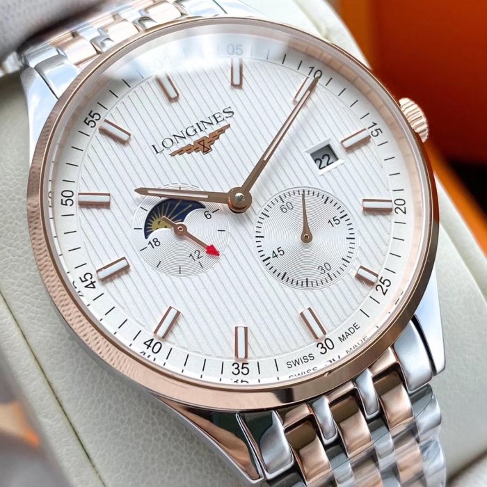 Longines Watch Luxury Brand Design Fashion Type with Original Box