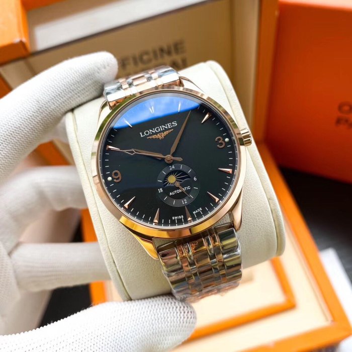 Longines Watch Luxury Brand Design Fashion Type with Original Box