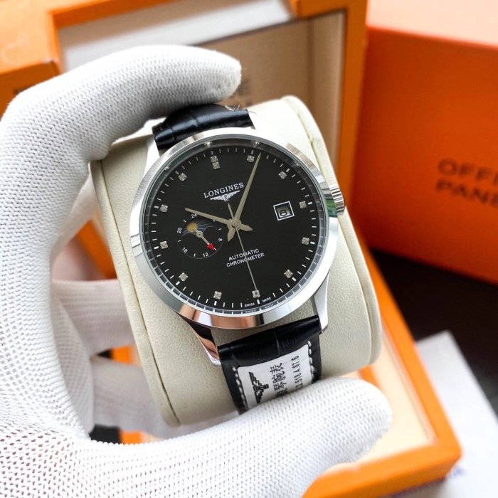 Longines Watch Luxury Brand Design Fashion Type with Original Box