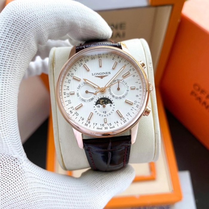 Longines Watch Luxury Brand Design Fashion Type with Original Box