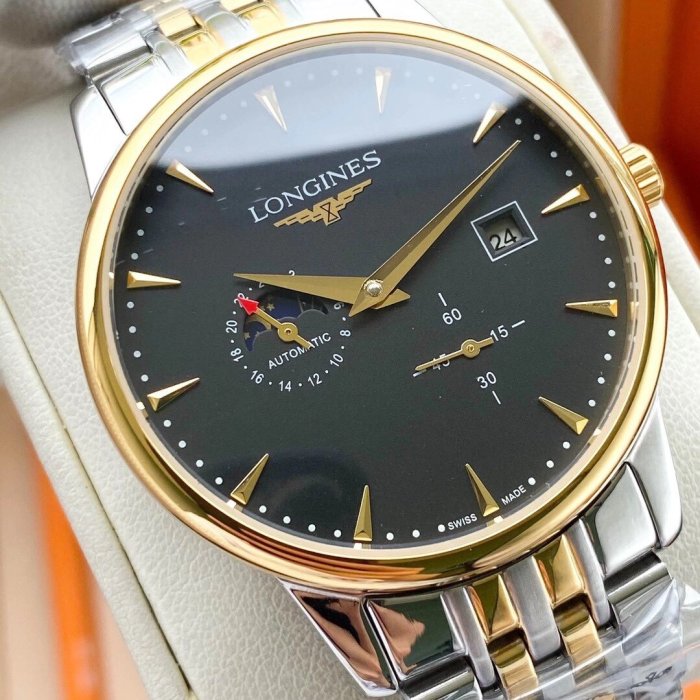 Longines Watch Luxury Brand Design Fashion Type with Original Box